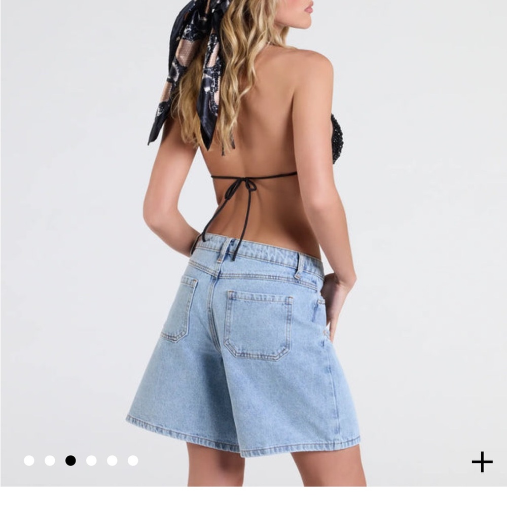 Rhinestone Shorts - Picture 6 of 6
